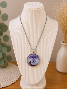Handmade Remington Pendant Necklace